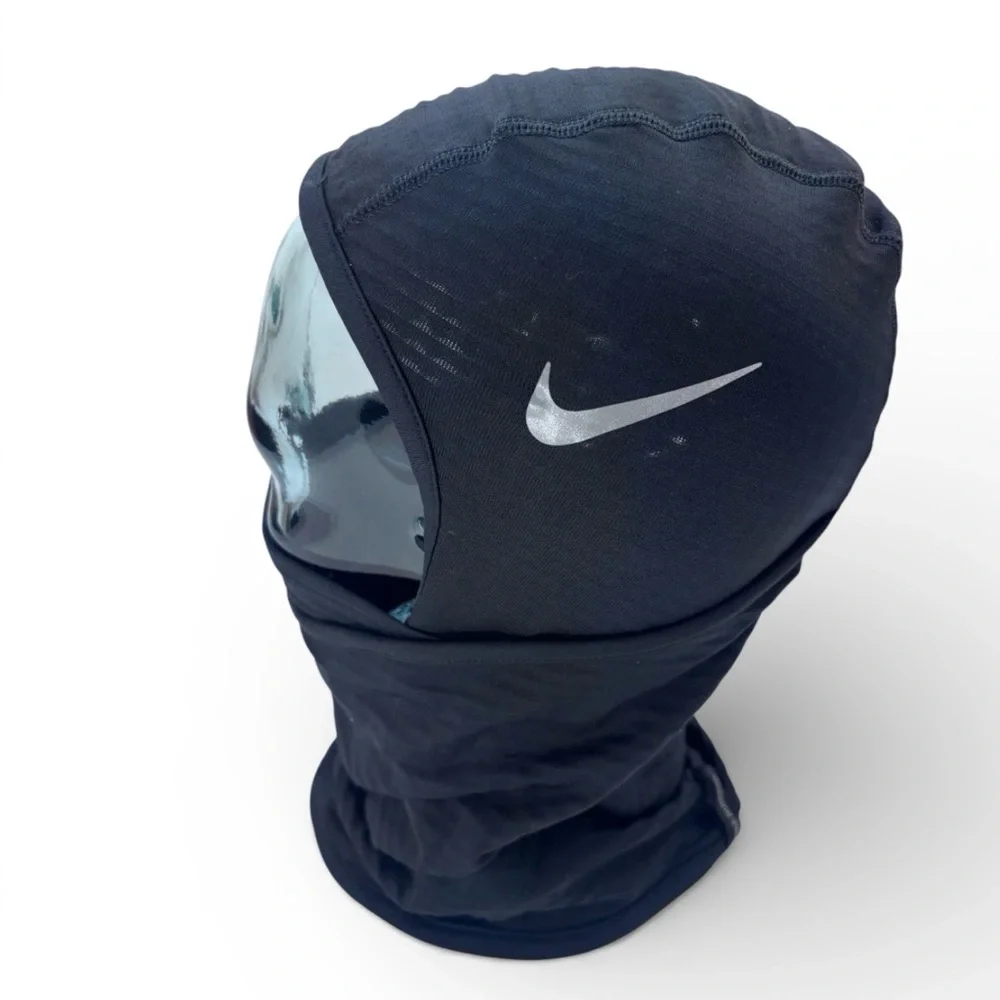 Nike Therma-FIT Sphere Hood 5.0 OSFM Black/Silver Running Balaclava UNISEX